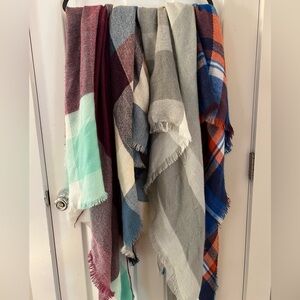 Plaid Scarves